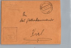 1937 Germany Kriegsmarine Navy Spain Civil War Ship Fleet commando Cover