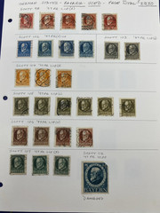 Germany States, Bavaria, Used – hinged on one album page, 1916- 1920