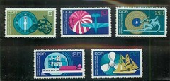 DDR MNH ** 1773-7 Sport and Technical Society