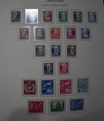 DDR COLLECTION 1949-1990 COMPLETE MNH IN 4 HINGELESS ALBUMS SEE DESCRIPTION