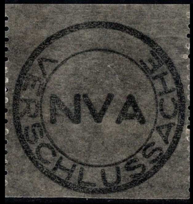 Ddr – Service Post in the Nva, „Confidential Matter“, Mint