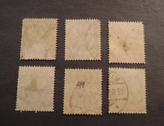 Scott#96-101 , 1916-19, Germania , Complete Used Set of Stamps (6)