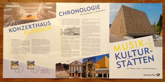 Deutsche Post commemorative set memorial sheet jewelry sheet Berlin music and culture