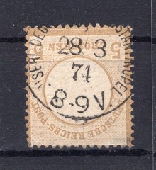 Turkey PRECURSOR V22 Used Stamp Perfect 200EUR (EA3380)