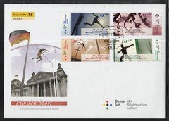 Germany 2009 beautiful Large FDC World Athletics Championships in Berlin