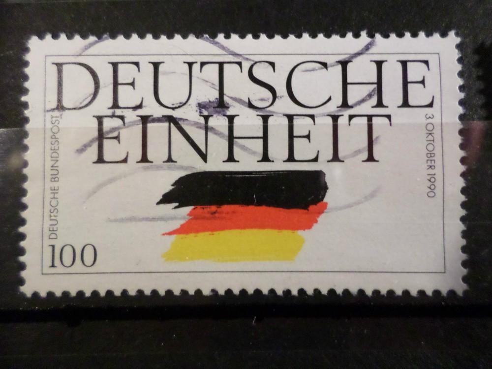 Federal Germany, 1990, Stamp 1310, Flag, Used
