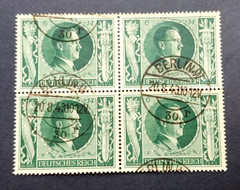 CHARITY BLOCK 6+14 VF USED REICH GERMANY DEUTSCHLAND K18