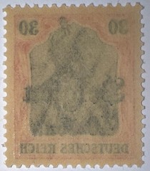 Travelstamps: Germany Offices in Belgium Stamps WWII, 40c OP Mint MOGNH Wmk