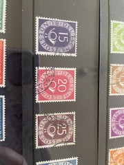 West Germany stamps used posthorn set + Tag der briefmarken 1949 etc cat £267