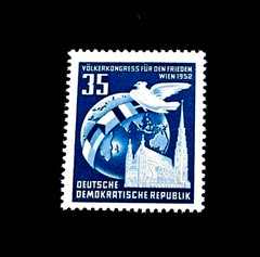 GERMANY DDR Stamp – 1952 Stephansdom Peoples Congress for Peace MNH r54