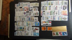 Stampsweis Germany Bund loaded collection on black stock est many 100s stamps