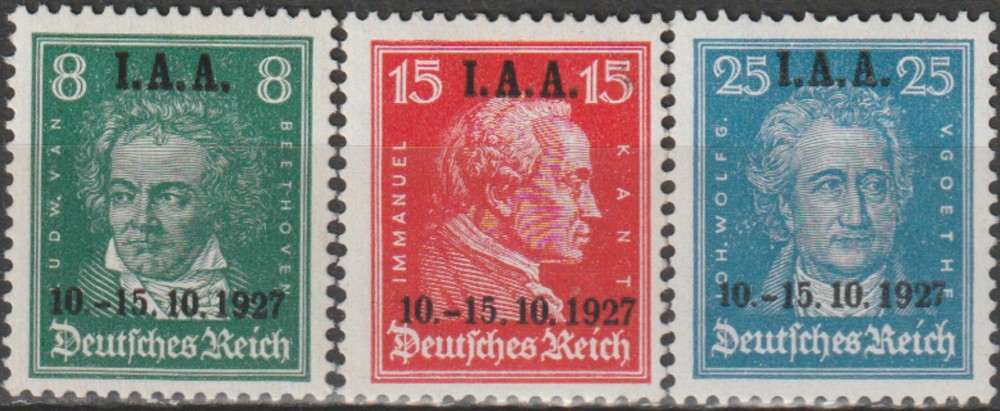 Germany-Reich Int Labour Office O/P 1927 MH-255 Euro