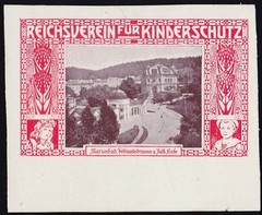 Germany – Child Protection Label Unused hinged.