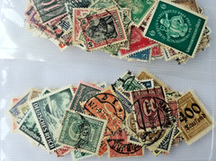 Lot of 100 Pieces Stamps German Reich „Wunder Bag“