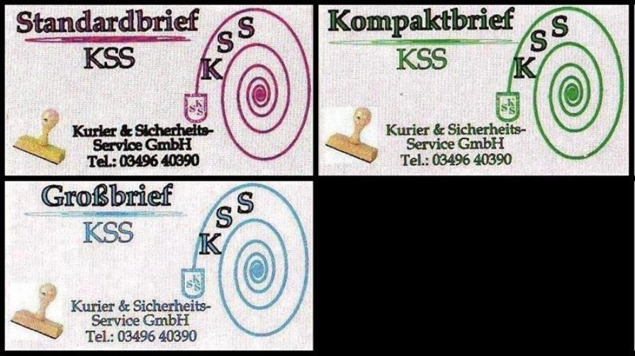 Kss Gmbh: MiNr. 21 – 23, „Aushilfsausgabe“, Set, Mint