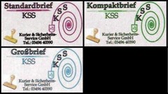 Kss Gmbh: MiNr. 21 – 23, „Aushilfsausgabe“, Set, Mint