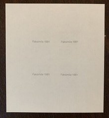 1981 WURTTEMBERG GERMANY IMPERF SOUVENIR SHEET FACSIMILE RED CROSS