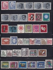 USED 1962-68 ISSUES GERMANY #849/956 CV$46.75