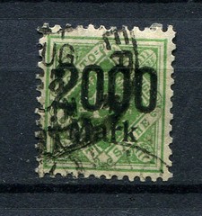 Wurttemberg : Michel D 172 – official stamp from 1923 – used