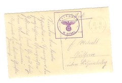 1940 Germany Kriegsmarine RPPC U Boat Feldpost Cover Submarine Postcard