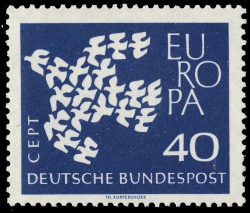GERMANY 845 – Europa „Peace Dove“ (pc16065)