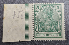 Stamp Germany Deutsches Reich Germania 5 Pfennig 1905 Mi. Nr. 85 [🇩🇪39674-8]