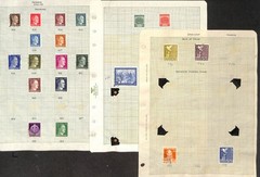 Germany Stamp Collection on 47 Pages, WWII Occupations, Danzig, Thurn++ (KD)