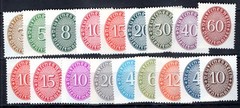 GERMANY OFFICIAL 1927 114-131 * BEAUTIFUL SET complete (08169