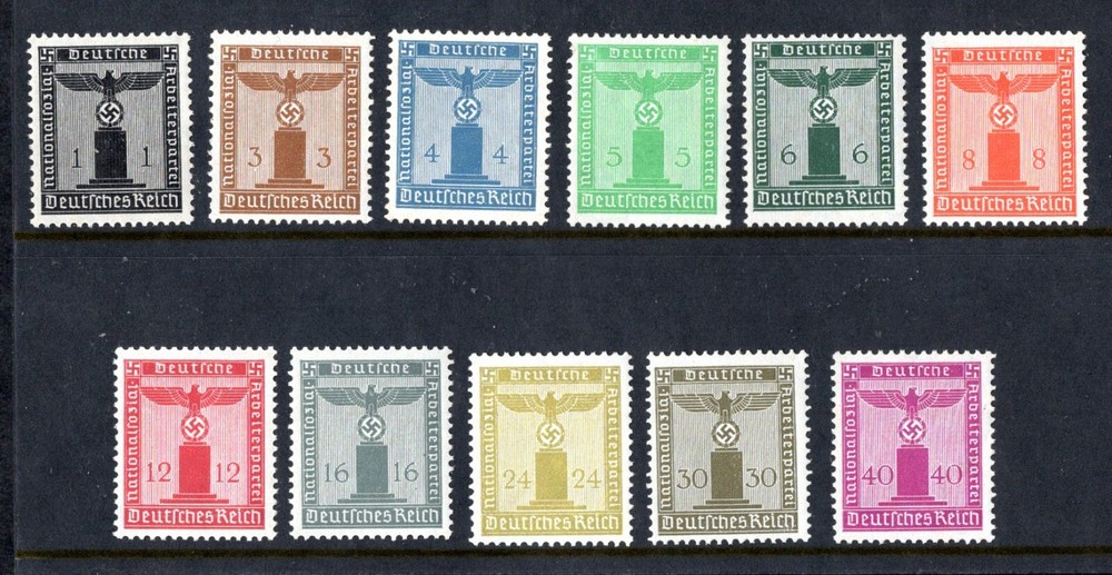 GERMANY 1941 SCOTT #S1-S11 MINT NEVER HINGED