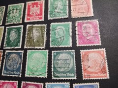 Germany Stamps – 25 stamps -1920’s and 30’s – hinged – used -nice lot