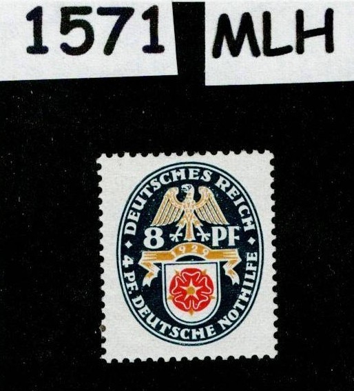 MLH stamp B29 Lippe-Detmold Germany Weimar Republic 1929 Semi-Postal #1571