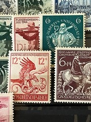 GERMANY – DEUTSCHES REICH – WWII – Collection of MNH Stamps