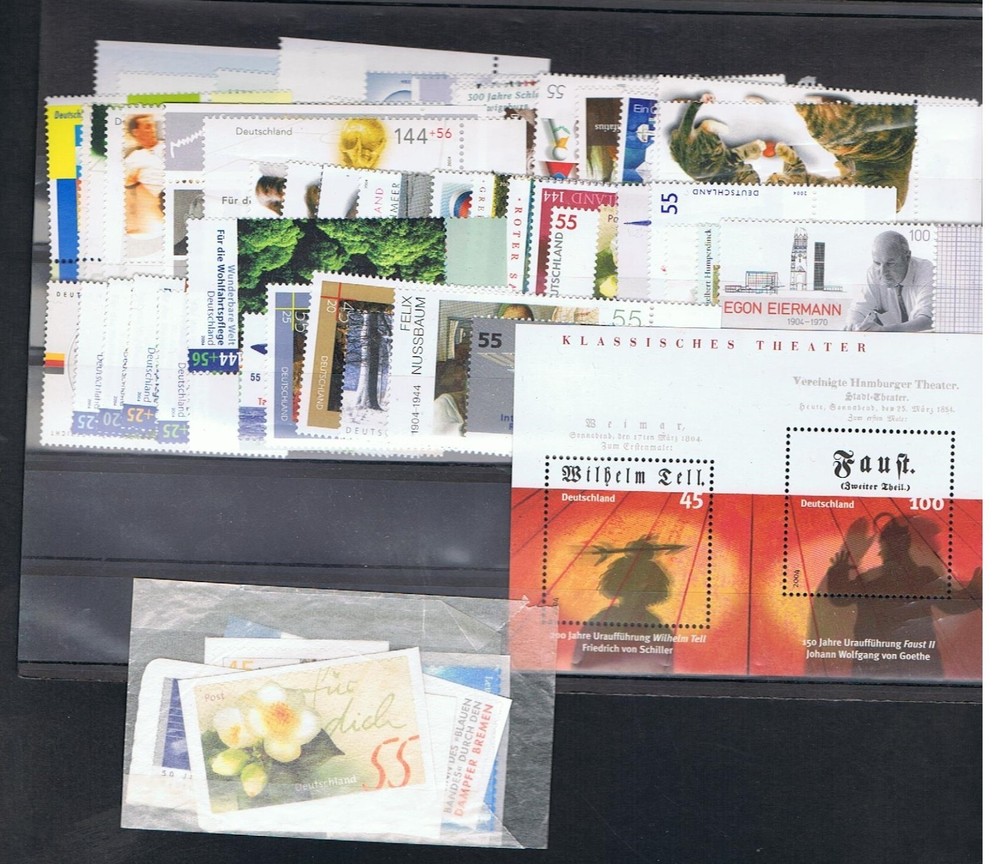 Federal year 2004 complete mint with the self-adhesive