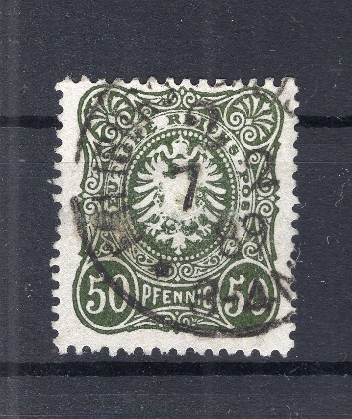 DR Pfennig Time 44ba BPP 16EUR Canceled Stamped BPP-Signature