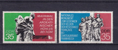 DDR used 1981-2 Scott 1582-3 Memorials