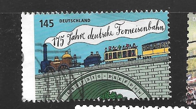 GERMANY GERMAN SC# 2783 2014 FLOOD PLANE VF HV USED COMMEMORATIVE STAMP