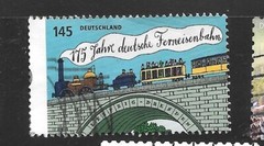 GERMANY GERMAN SC# 2783 2014 FLOOD PLANE VF HV USED COMMEMORATIVE STAMP