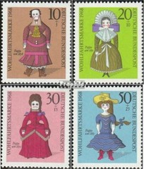 FRD (FR.Germany) 571-574 (complete.issue) unmounted mint / never hinged 1968 Wel