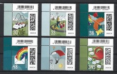 Germany 2023 World of Letters – Complete Permanent Set Upper Right corner MNH