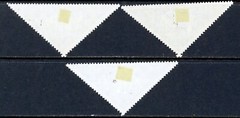 Stamps DDR, Scott # B121-B123 Mint HR, complete set, PRECANCELLED