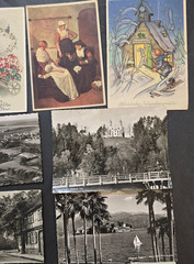 22x Germany Postcards 1940s-50s Post WW2 German Views Stamps Used Lot