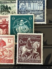 GERMANY – DEUTSCHES REICH – WWII – Collection of MNH Stamps