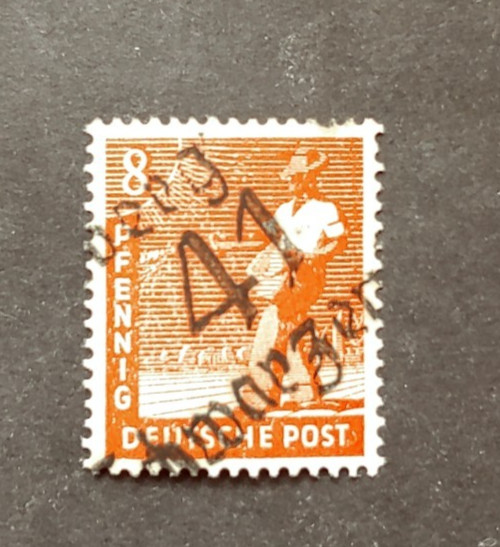 8PF SURCHARGE DEUTSCHE POST SIGNED VF MNH GERMANY DEUTSCHLAND (K16)