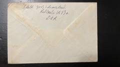 1968 DDR Airmail Cover to Nepal | Olympics Gymnastics & Insect Beetle Stamps |