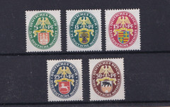 GERMANY 1928 WELFARE (5) MNH CAT £95 AS MH