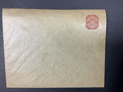 WURTTEMBERG 1875 Carmine Zenn Pfennig Stationary Stamp