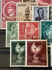 GERMANY – DEUTSCHES REICH – WWII – Collection of MNH Stamps
