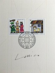 GERMAN POST ART-EDITION 1997/30 1959/1960 WEIHNACHTEN CHRISTMAS