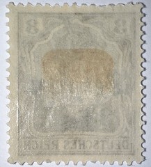 Travelstamps: Germany Offices in Belgium Stamps, 3c on 3pf OP Mint MOGH Wmk