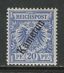Germany colonies 1897 Cameroun 20 Pfennig early issue mint**, $ 24.00